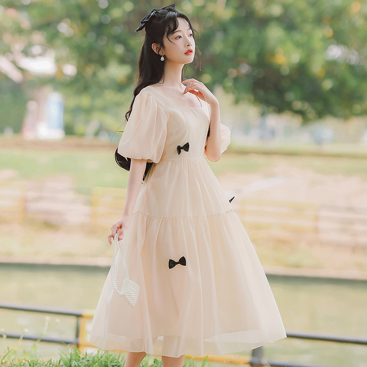 姿态玫瑰 连衣裙