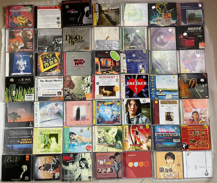 世界名曲、发烧音乐、古典音乐等CD，近30...