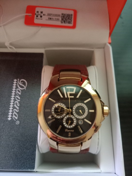 正品蒂玮娜davena时尚高端镶防水石表 ...