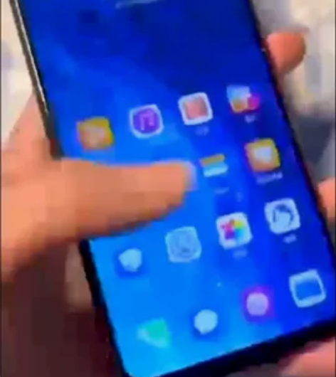 荣耀9x 蓝色的 升降摄像头，麒麟810芯...