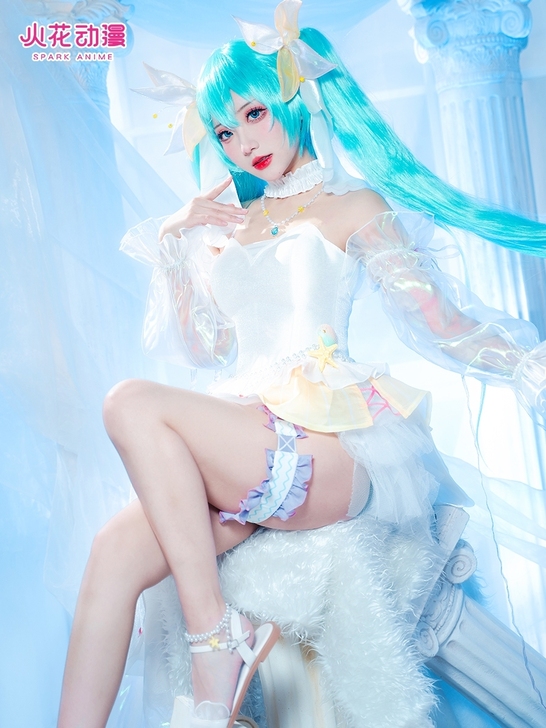 火花动漫初音未来cos服未来有你2020打...