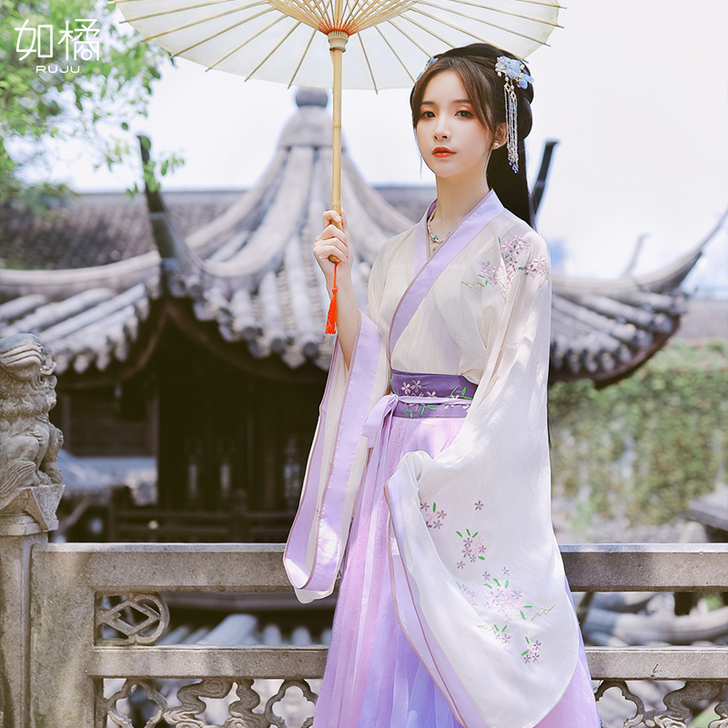 原创汉服女中国风广袖