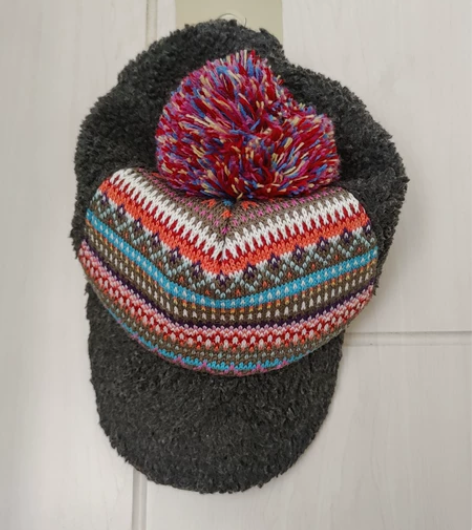 三款帽子，冬季毛绒帽1腰果花变形虫粉帽1夏...