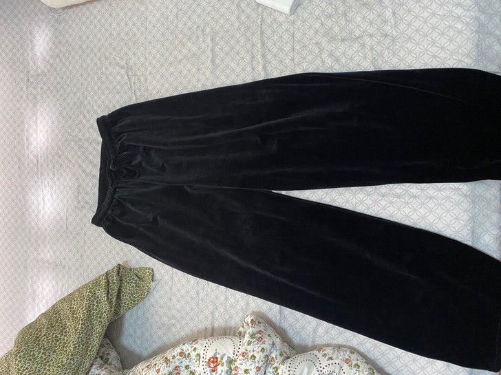 丝绒休闲裤 只穿过一两次
