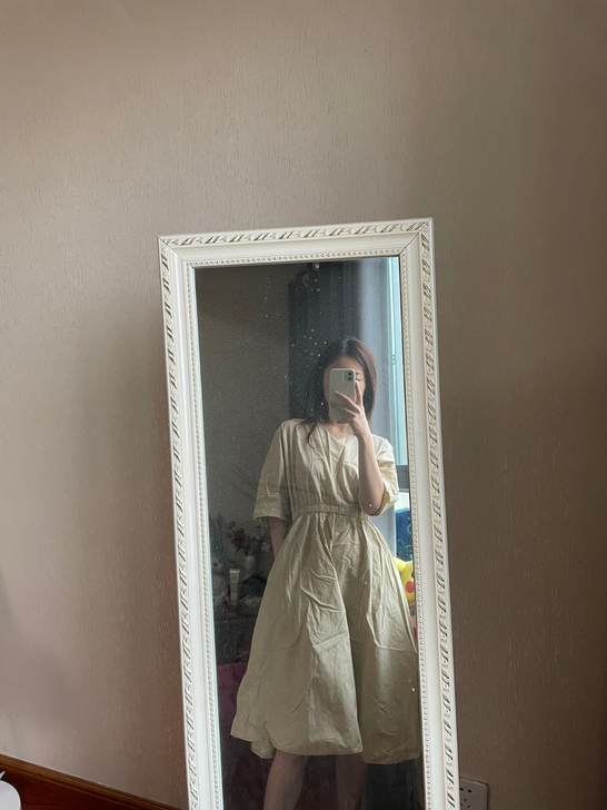 法式裙 买回需熨烫可穿