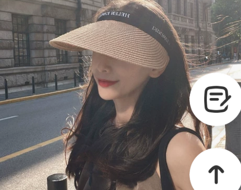 草编鸭舌空顶帽子女春秋沙滩防晒遮阳发箍太阳...