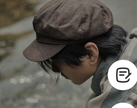 日系复古文艺百搭八角帽男网红薄款英伦报童帽...