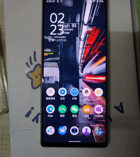 索尼xperia1，日版6+64，刷了欧版...