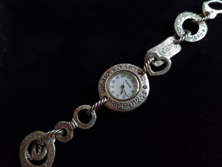 vintage中古手表 银色系手表