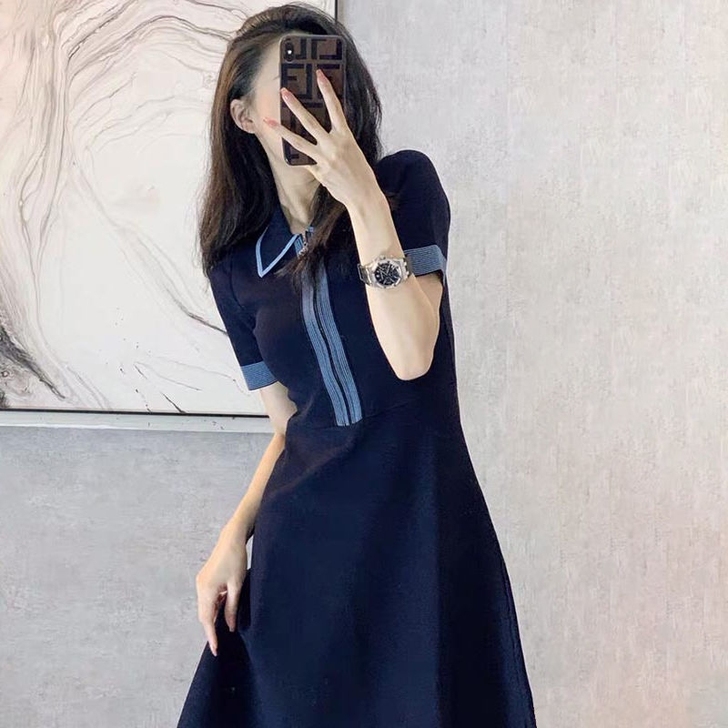 2021夏季新款女法式复古初恋裙子学院风约...