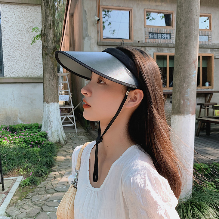 【礼遇价】遮阳帽女夏季防紫外线空顶帽子韩国...