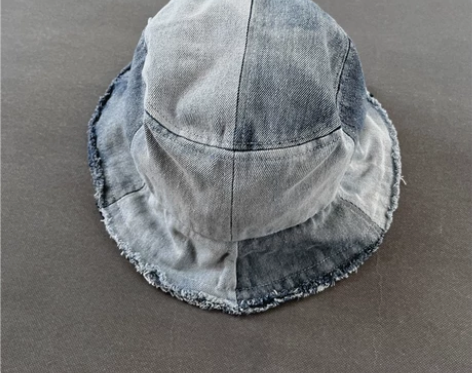 25美刀!外贸捡漏尾货复古做旧乞丐帽子水洗...