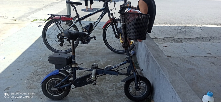 折叠电动车，电池只用了半年，几乎只收回电池钱