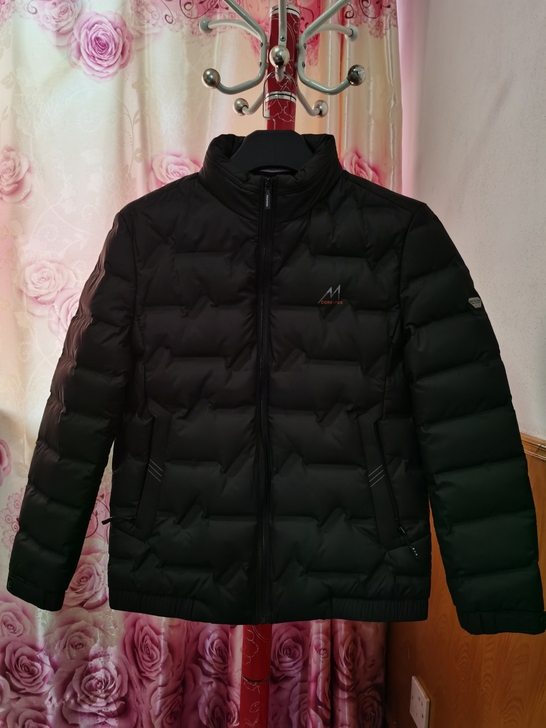 男士冬季鸭绒羽绒服 175的 全新未穿带吊...