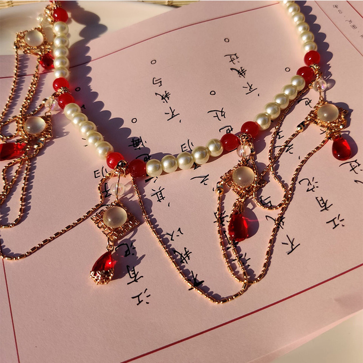 玺钰阁软璎珞唐制全新，买来配齐胸没戴过一直...