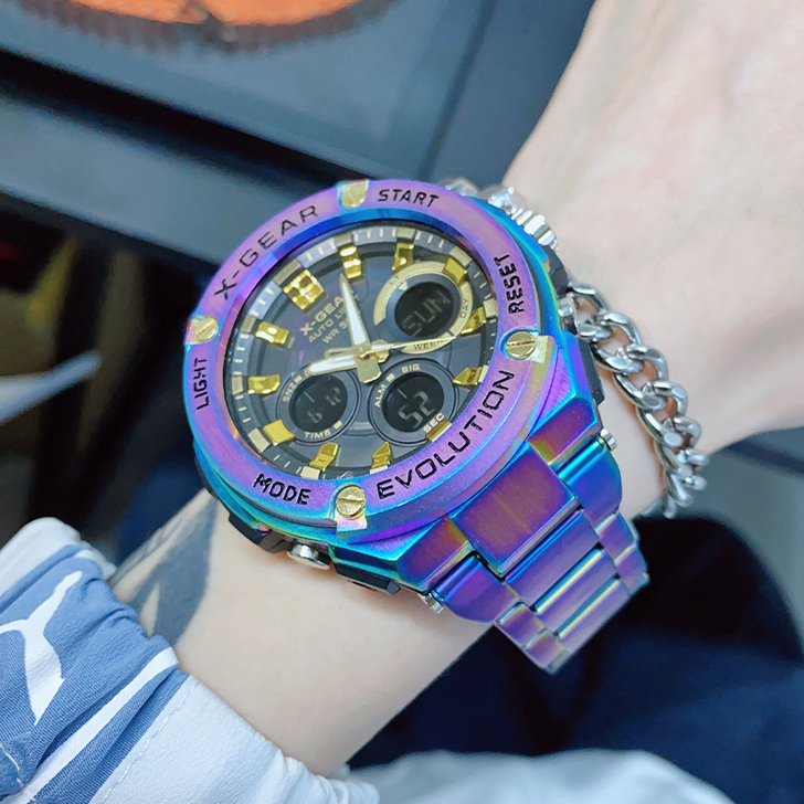 皇家橡树手表女十大品牌男士独角兽电子手表学...