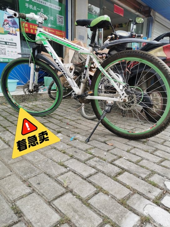 品牌捷安特山地自行车 车况良好 七成新 买...