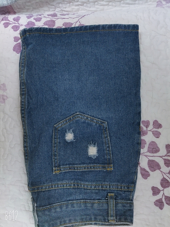 L码牛仔短裙一步裙