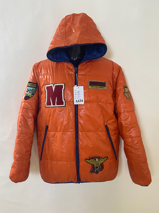 正品Large品牌男款保暖羽绒服外套 连...