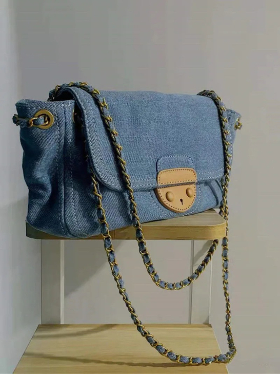 全新牛仔包 实体店不开了，成本价35.8包...