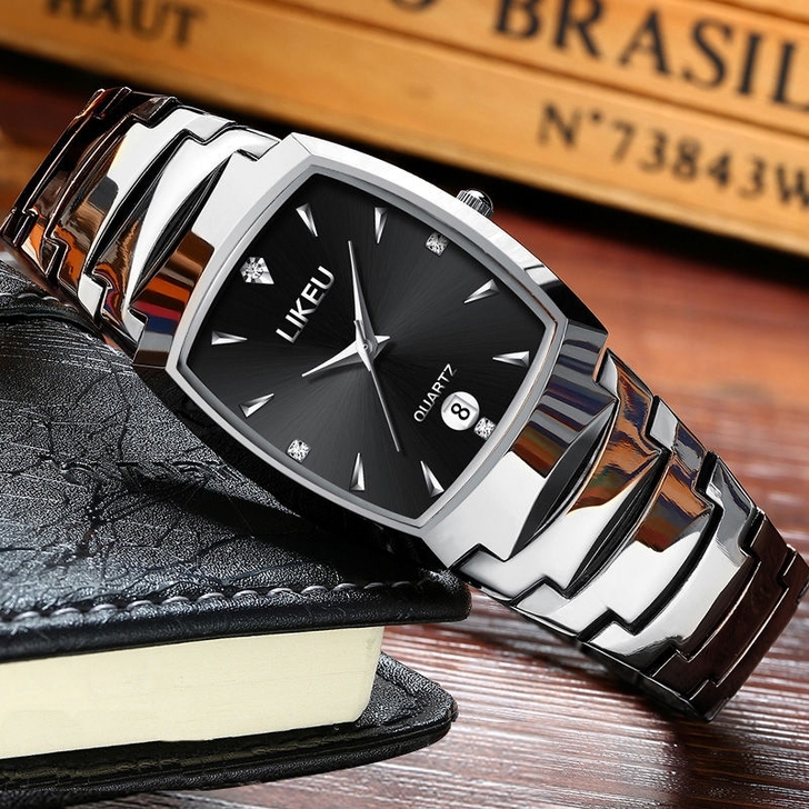 【正品捡漏】时尚新概念男士石英商务韩版正品...