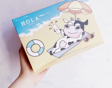 赫拉牛奶美白防晒礼盒面部 外包装可能挤压有...