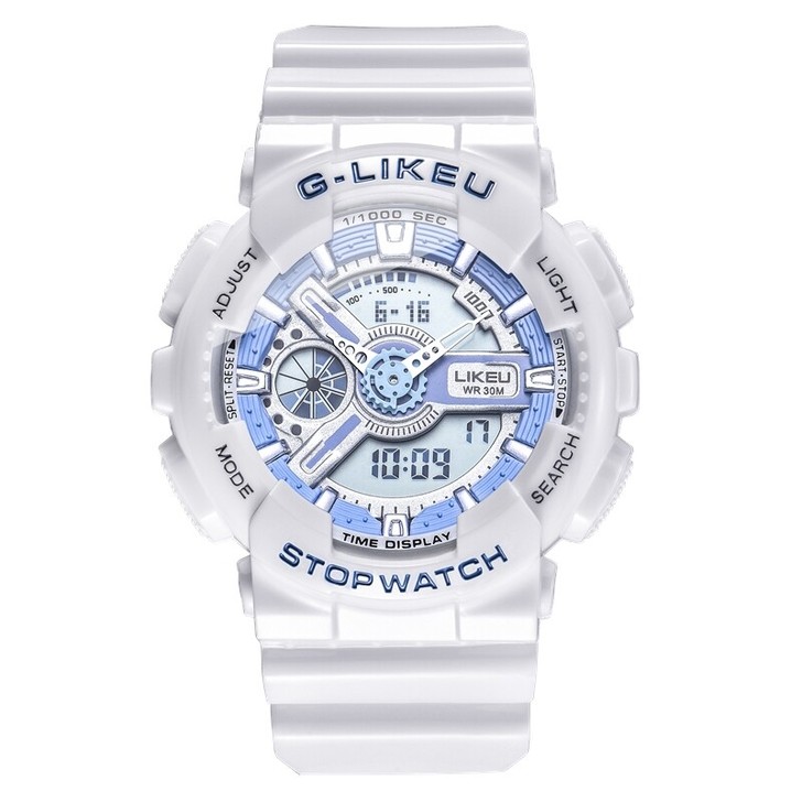 同款手表女运动独角兽防水夜光高初中学生电子...