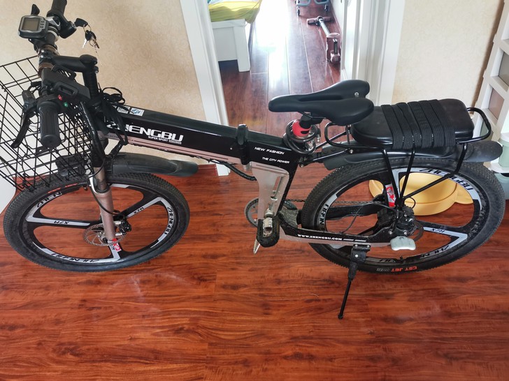 折叠电动车电动助力山地车小型电瓶车