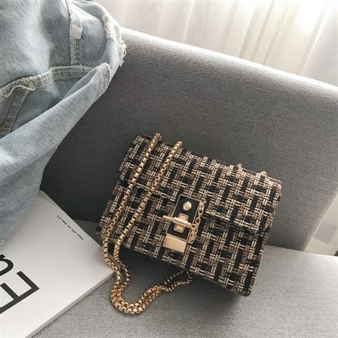 清仓处理超火小包包女2019新款韩版洋气链...