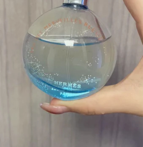 爱马仕Hermes蓝色橘彩星光香水女士淡香...