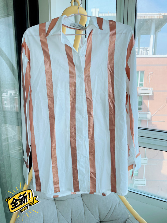 全新设计款条纹衬衫