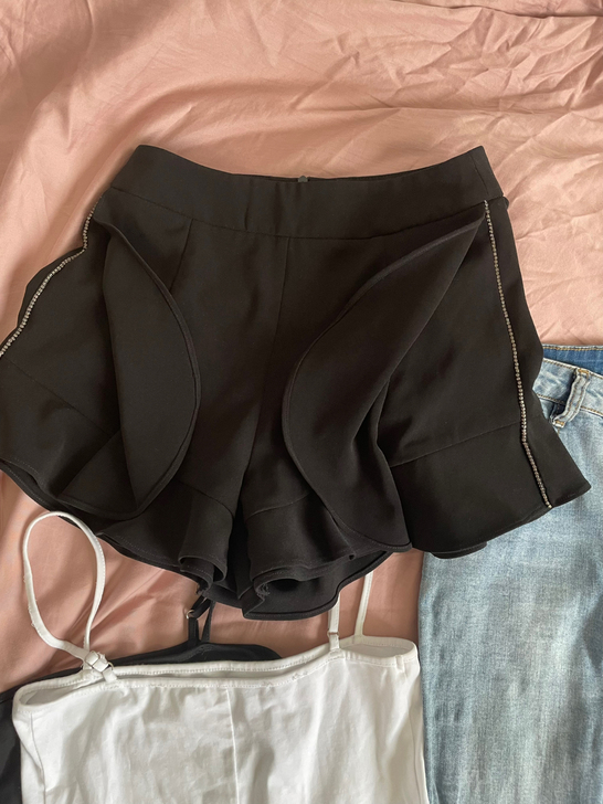 裤裙 Q女家 荷叶边 短裙 短裤