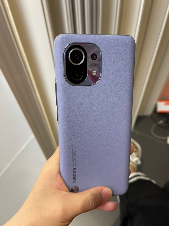 小米11素皮裸机  店里样机