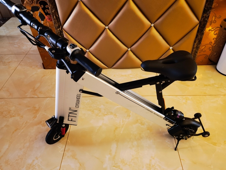 ftn高配折叠自行车 电动车 买回来就没骑...