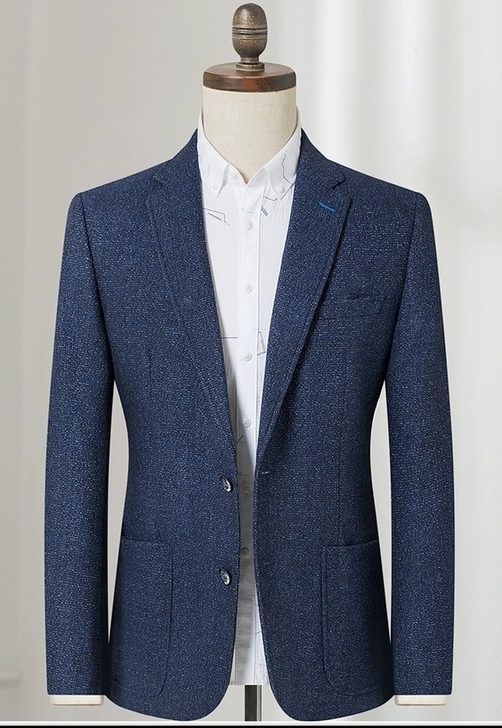 品牌西服2020秋冬季新款羊毛男士外套小西...