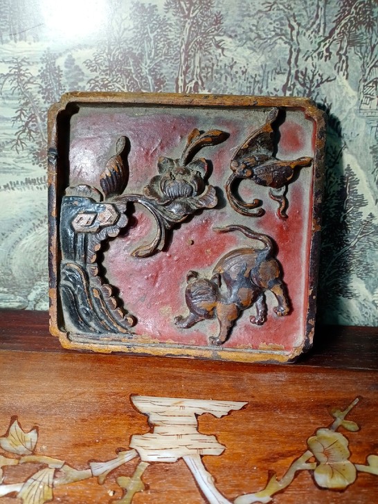 清代精品木雕,品相如图,包真。议价。