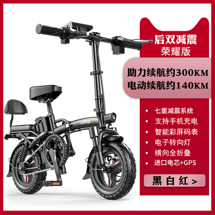 名顶 电动自行车名顶 电动自行车，几乎没有...