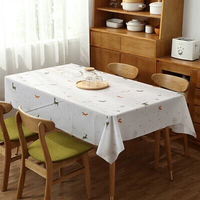 免洗桌布长方形餐厅台布欧式防水防油餐桌布 ...