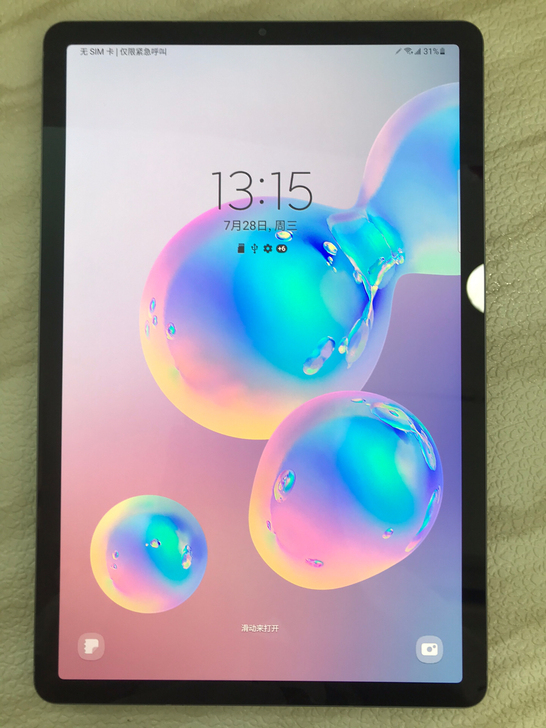 三星tabs6港版8+256G通话版 插卡...