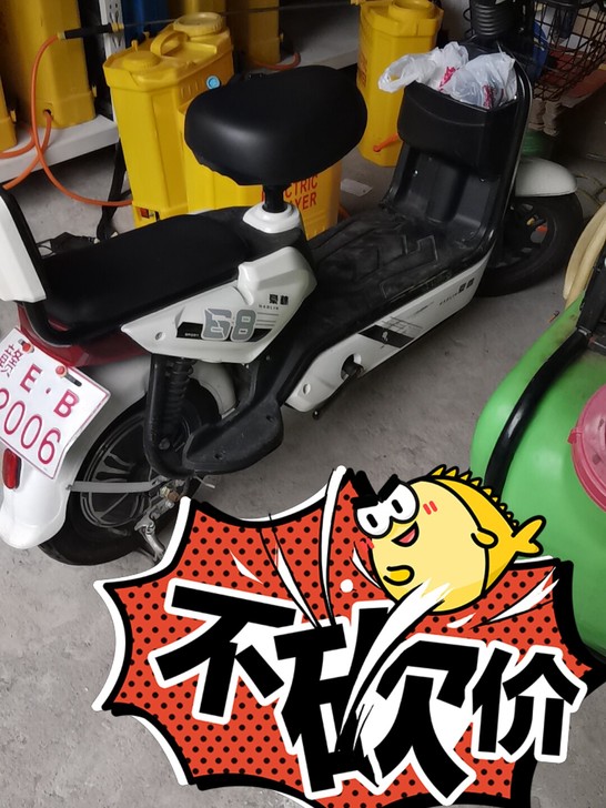 个人电动车转卖，带牌带证