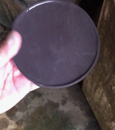 精品端砚老岩麻子坑，尺寸看图，石品有天青，...