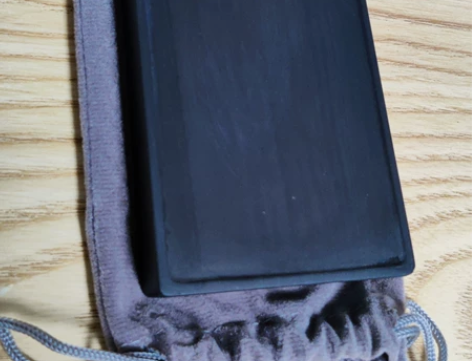 歙砚，如意，11.9*5.7*1.7厘米，...