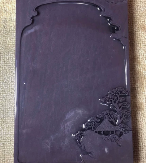 天青麻子坑端砚，石品有火燎. 天青. 麻子...