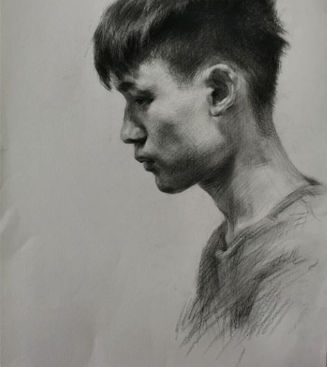 素描头像4k 也可定制 感兴趣的话点“我...