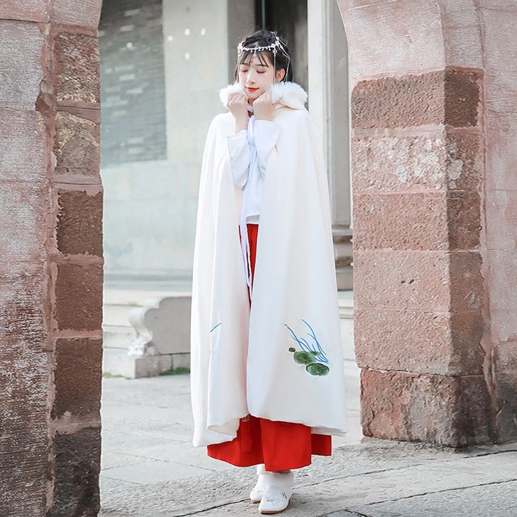 汉服女中国风仙女樱花超仙古风改良汉元素襦裙...