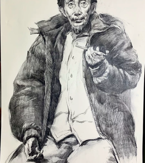 素描头像代画 风格多样 素描人物头像石膏...