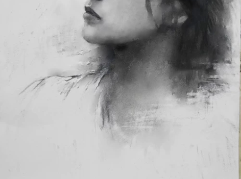 素描头像定制 半身 全身 石膏 场景 4...
