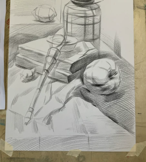 结构素描素描作品欣赏可以d z 感兴趣的话...