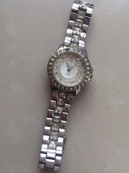 手表 女士满镶水晶表