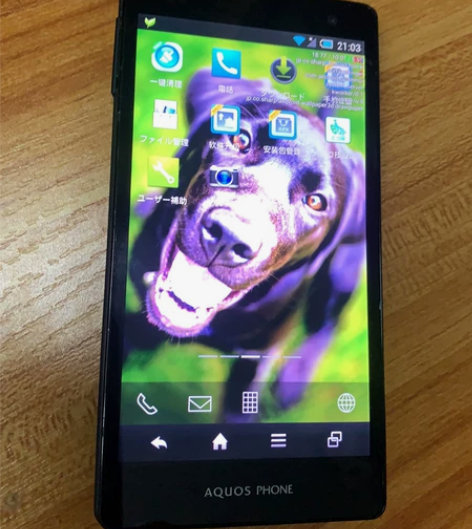 夏普小手机 功能全正常的 懂日文的拿去研究...